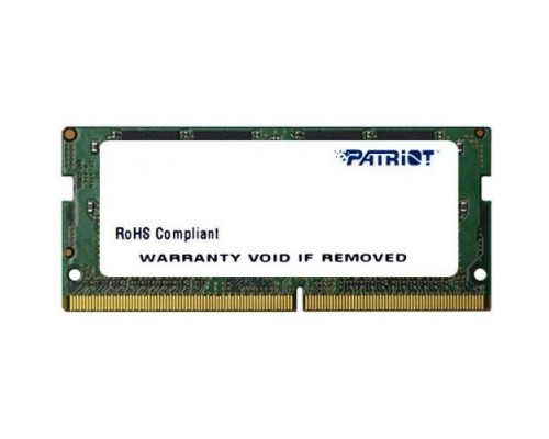 Память DDR4 16Gb 2666MHz Patriot PSD416G266681S RTL PC4-21300 CL19 SO-DIMM 260-pin 1.2В