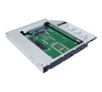 AgeStar SMNF2S Сменный бокс для HDD/SSD SATA металл серебристый 2.5