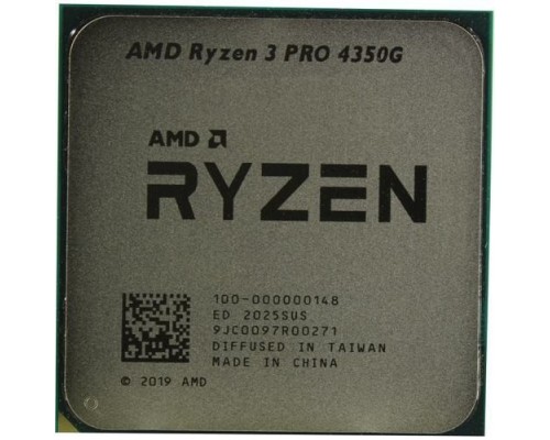 CPU AMD Ryzen 3 PRO 4350G AM4 (100-100000148MPK) (3.8GHz/AMD Radeon) Multipack
