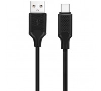 Harper USB A - Type-C, BCH-721 Black (Кабель (ПВХ) для зарядки и синхронизации, 2A, Быстрая зарядка.)