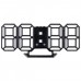 Perfeo LED часы-будильник LUMINOUS 2, черный корпус / белая подсветка (PF-6111) PF_B4925