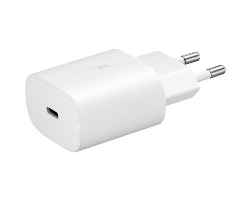 SAM СЗУ Power Delivery, 25Вт (USB Type-C порт, без кабеля), белое (EP-TA800NWEGRU)