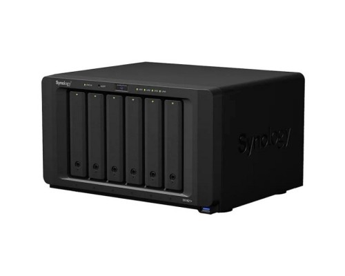Synology DS1621+ QC2,2GhzCPU/4GbDDR4(upto32)/RAID0,1,10,5,6/upto 6hot plug HDD SATA(3,5 or 2,5)(upto16 with 2xDX517)+2 M.2 slots 2280/3xUSB3.2/4GigE(+1Expslot)/iSCSI/2xIPcam(upto40)/1xPS