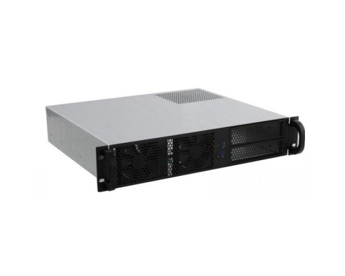 Procase RM238-B-0 2U Rack server case, черный, без блока питания(PS/2,mini-redundant), глубина 380мм, MB 9.6x9.6
