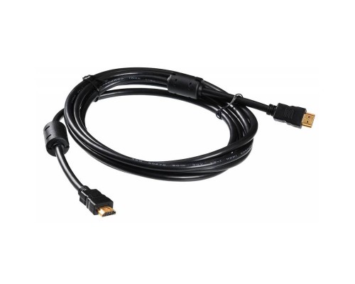 Кабель аудио-видео Buro HDMI 1.4 HDMI (m)/HDMI (m) 3м. феррит.кольца черный (HDMI-19M/19M-3M-MG) (817220)