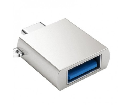 USB адаптер Satechi Type-C USB Adapter USB-C to USB 3.0. Цвет серебряный. ST-TCUAS