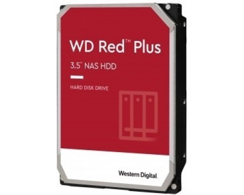12TB WD Red Plus (WD120EFBX) Serial ATA III, 7200- rpm, 256Mb, 3.5, NAS Edition