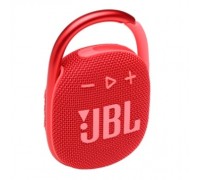 Динамик JBL Портативная акустическая система JBL CLIP 4, красная