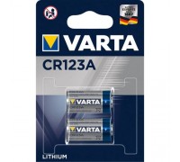 VARTA CR123A/2BL 6205 (2 шт. в уп-ке)