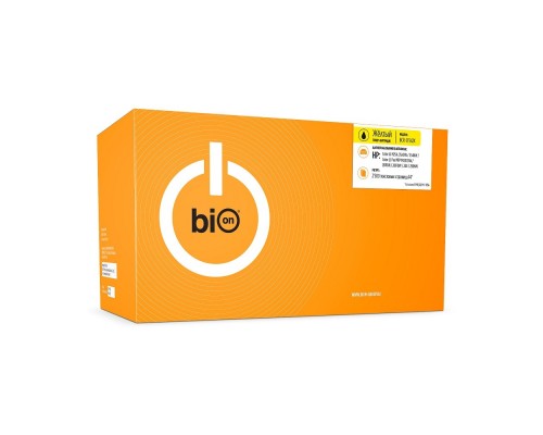 Bion BCR-CF542X Картридж для HP Color Laserjet Pro M254/254DW/254NW/MFP M281CDW/281FDN/281FDW/280/280NW (2500 стр.),Желтый, с чипом