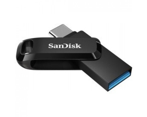SanDisk USB Drive 128Gb Ultra Dual Drive Go, USB 3.1 - USB Type-C Black SDDDC3-128G-G46