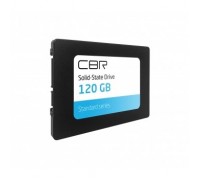CBR SSD-120GB-2.5-ST21, Внутренний SSD-, серия Standard, 120 GB, 2.5, SATA III 6 Gbit/s, Phison PS3111-S11, 3D TLC NAND, R/W speed up to 550/420 MB/s, TBW (TB) 100