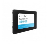 CBR SSD-480GB-2.5-ST21, Внутренний SSD-, серия Standard, 480 GB, 2.5, SATA III 6 Gbit/s, Phison PS3111-S11, 3D TLC NAND, R/W speed up to 550/500 MB/s, TBW (TB) 400