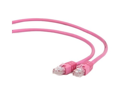 Cablexpert PP12-3M/RO Патч-корд UTP кат.5e, 3м, литой, многожильный (розовый)
