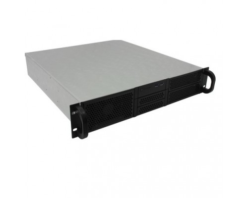 Procase RE204-D2H5-A-48 2U server case,2x5.25+5HDD,черный,без блока питания(2U,2U-redundant),глубина 480мм,ATX 12x9.6