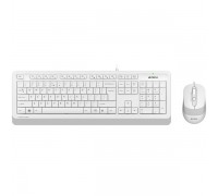 + мышь A4Tech Fstyler F1010 клав:белый/серый мышь:белый/серый USB Multimedia 1147556
