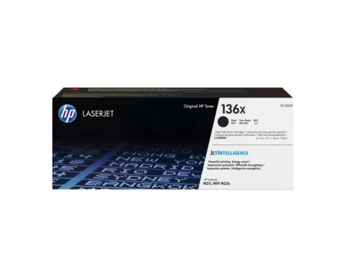 HP 136X Black Original LaserJet Toner Cartridge W1360X
