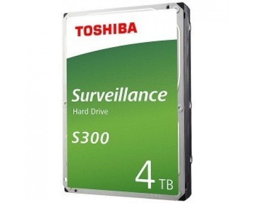 4TB Toshiba Surveillance S300 (HDWT840UZSVA) SATA 6.0Gb/s, 5400 rpm, 256Mb buffer, 3.5 для видеонаблюдения