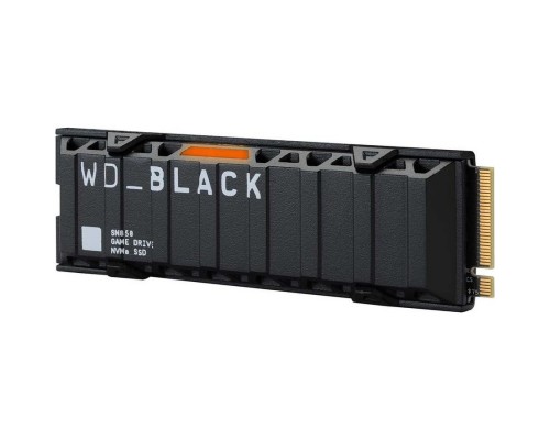 Накопитель SSD WD Original PCI-E x4 500Gb WDS500G1XHE Black SN850 M.2 2280