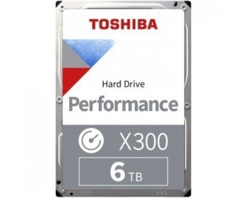 6TB Toshiba X300 (HDWR460UZSVA) SATA 6.0Gb/s, 7200 rpm, 256Mb buffer, 3.5