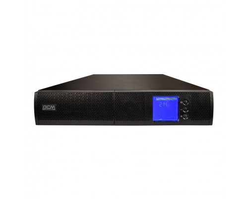 PowerCom Sentinel SNT-1000 Online, 1000VA / 1000W, Rack/Tower, IEC, LCD, RS-232/USB, SNMPslot (1456275)