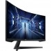 LCD Samsung 34 C34G55TWWI черный VA 3440x1440 165Hz 1ms 21:9 250cd 178/178 HDMI DisplayPort