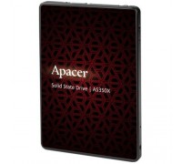 Apacer SSD PANTHER AS350X 128Gb SATA 2.5 7mm, R560/W540 Mb/s, IOPS 80K, MTBF 1,5M, 3D NAND, Retail (AP128GAS350XR-1)