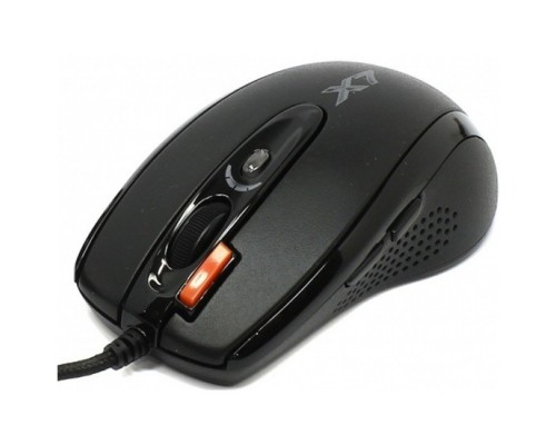 игровая A4Tech X-718BK , черный , оптическая, 3000dpi , USB, 6 кнопок, RTL 20 (758994/94398)
