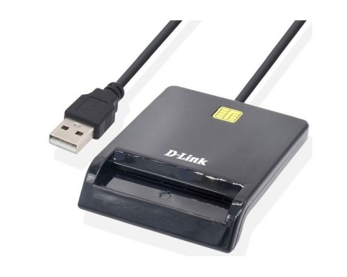 D-Link DCR-100/B1A USB-считыватель контактных смарт-карт