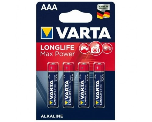 VARTA LR03/4BL LONGLIFE MAX POWER 4703 (4 шт. в уп-ке)