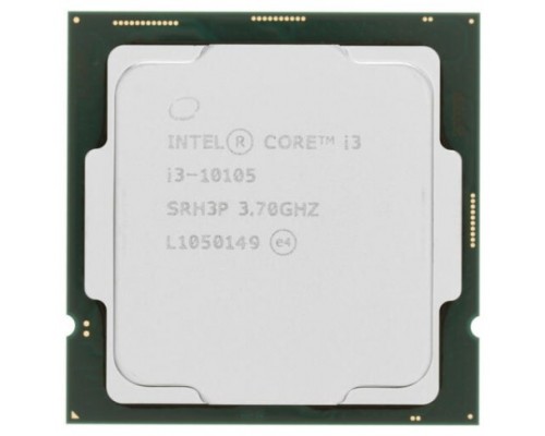 CPU Intel Core i3-10105 BOX 3.7GHz, 6MB, LGA1200