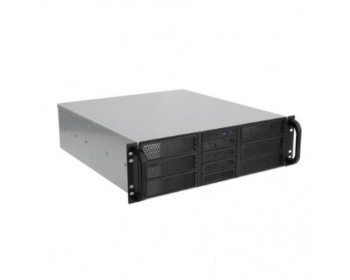Procase RE306-D6H4-C-48 3U server case,6x5.25+4HDD,черный,без блока питания,глубина 480мм,MB CEB 12x10.5