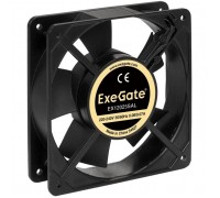 Exegate EX289015RUS Вентилятор 220В ExeGate EX12025SAL (120x120x25 мм, Sleeve bearing (подшипник скольжения), подводящий провод 30 см, 2100RPM, 32dBA)