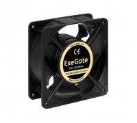 Exegate EX289017RUS Вентилятор 220В ExeGate EX12038BAL (120x120x38 мм, 2-Ball (двойной шарикоподшипник), подводящий провод 30 см, 2700RPM, 43dBA)
