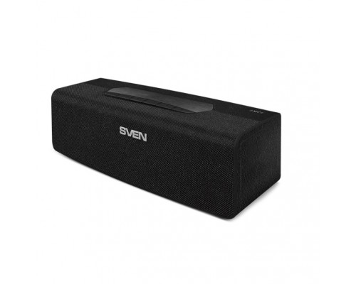 SVEN PS-192, черный (16 Вт, TWS, Bluetooth, FM, USB, microSD, NFC, 2400мА*ч)