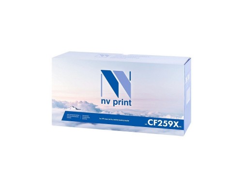 NV Print CF259X Тонер-картридж с чипом для HP Laser Jet Pro M304/M404n/dn/dw/MFP M428dw/fdn/fdw, 10K до версии fw2_2230D