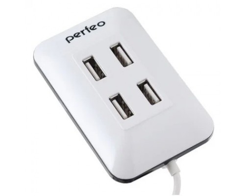 Perfeo USB-HUB 4 Port, (PF-VI-H028 White) белый PF_4783