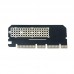 ORIENT C299E, Переходник PCI-E 16x-&gt;M.2 M-key NVMe SSD, тип 2230/2242/2260/2280
