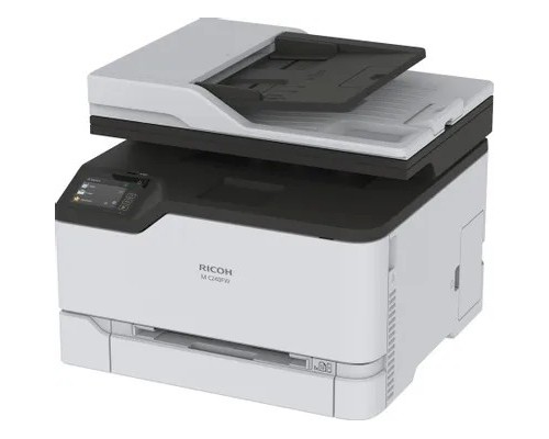 Ricoh M C240FW А4, Цветное лазерное МФУ, 24 стр/мин, факс, принтер, сканер, копир, Wi-Fi, дуплекс, сеть, картридж) (408430)