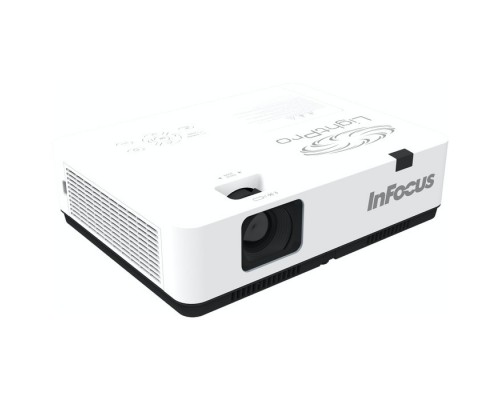 INFOCUS IN1034 3LCD 4800lm XGA 1.48~1.78:1 50000:1 (Full 3D) 16W 3.5mm in Composite video Component VGAINx2, HDMI IN, Audio in(RCAx2), USB-A, USB B х2, VGA out, Audio 3.5mm out