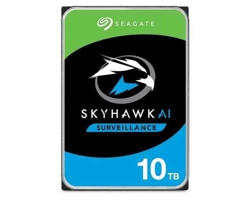 10TB Seagate SkyHawkAl (ST10000VE001) SATA 6 Гбит/с, 7200 rpm, 256 mb buffer, для видеонаблюдения