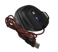 Exegate EX289487RUS Мышь ExeGate Gaming Standard Laser GML-793 (USB, лазерная, 800/1600/2400/3200dpi, 7 кнопок и колесо прокрутки, балансировочные грузики 36г, длина кабеля 1,5м, черная, Color box)