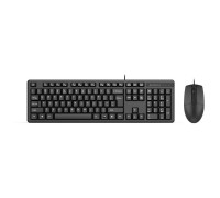 + мышь A4Tech KK-3330 клав:черный мышь:черный USB 1530249