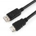 Bion Кабель DisplayPort - HDMI, 20M/19M, однонаправленный конвертор сигнала с DisplayPort в HDMI, 3м, черный BXP-CC-DP-HDMI-030