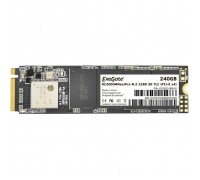 ExeGate SSD M.2 240GB ExeGate NextPro KC2000TP240 (PCIe Gen3x4, NVMe, 22x80mm, 3D TLC) EX282318RUS