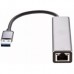 VCOM DH312A USB 3.0 --&gt;RJ-45 1000Mbps+3 USB3.0, Aluminum Shell, 0.2м VCOM &lt;DH312A&gt; 4895182246843