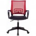 Кресло Бюрократ CH-695NLT красный TW-35N сиденье черный TW-11 сетка/ткань крестовина пластик (1482940)