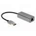 Aopen ADU312M Кабель-переходник USB 3.0 (Am) --&gt; LAN RJ-45 1000 Mbps, Alum Shell, iOpen (Aopen/Qust) &lt;ADU312M&gt;