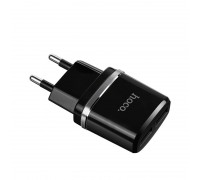 HOCO HC-63094 C12/ Сетевое ЗУ/ 2 USB/ Выход: 12W/ Black
