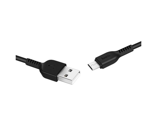 HOCO HC-68822 X20/ USB кабель Micro/ 1m/ 2A/ Black